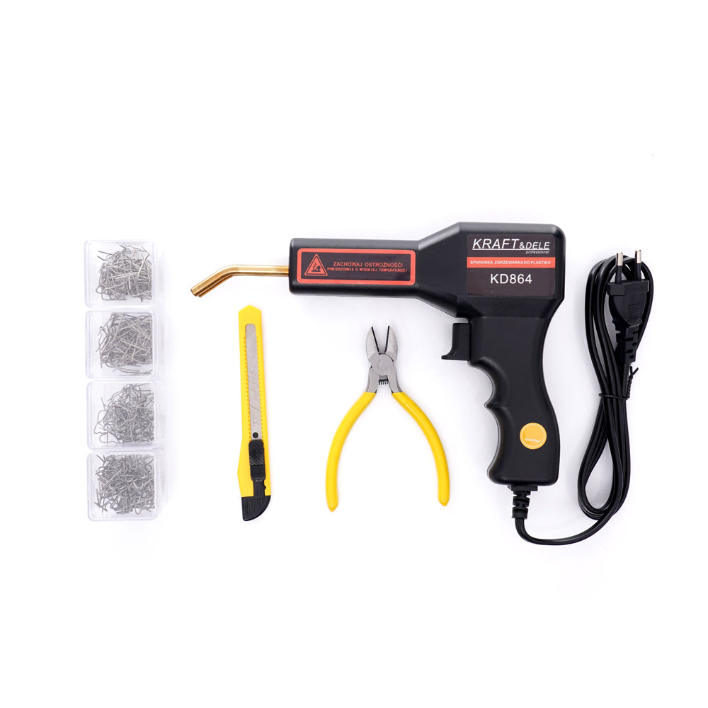 *BLACK-FRIDAY* Aparat sudura plastic KRAFTSON % Import Polonia %  864, 50W, Accesorii si Valiza incluse