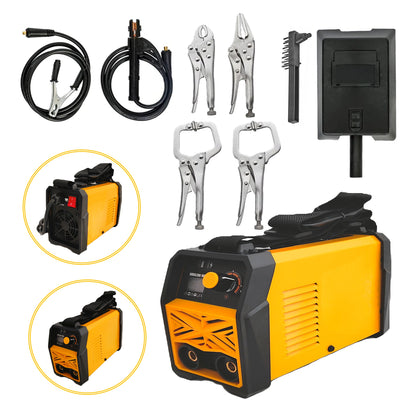 IARNA-OFERTELOR SET Aparat Sudura AZORAX-R200MN CU ELECTROD 1.6-5mm, REGLAJ FIN AMP200-Electronic, Invertor ECRAN COLOR, + 4 CLEME PRINDERE-FIXARE DE SUDURA