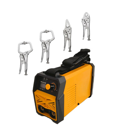 IARNA-OFERTELOR SET Aparat Sudura AZORAX-R200MN CU ELECTROD 1.6-5mm, REGLAJ FIN AMP200-Electronic, Invertor ECRAN COLOR, + 4 CLEME PRINDERE-FIXARE DE SUDURA