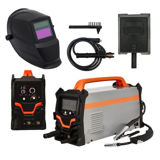 *BuzZ* SET Aparat sudura MIG cu Sarma Flux Fara GAZ, KRAFTSON % Import Polonia % 3421, MIG-MAG/MMA, 220A, GREY-FLUX, + MASCA AUTOMATA SUDURA