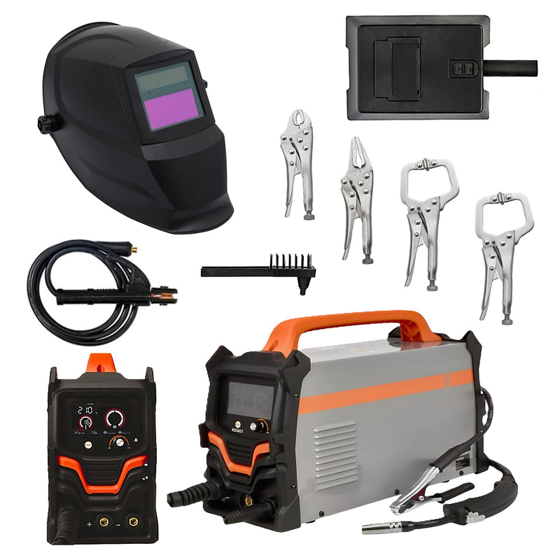 *OFERTELE-IEPURASULUI* SET Aparat sudura cu Sarma, MIG-MAG/MMA, KRAFTSON % Import Polonia % 3421-220A, posibil LIFT-TIG, GREY-FLUX, +MASCA SUDURA AUTOMATA, +4 CLEME FIXARE