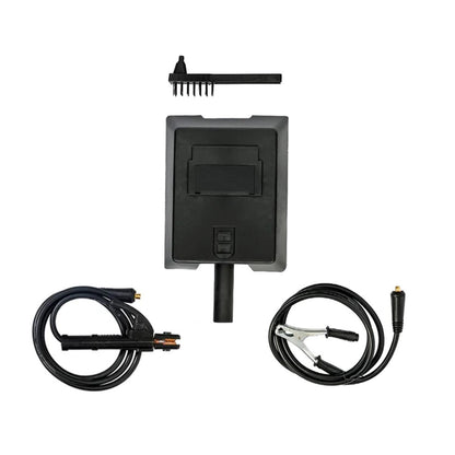*BuzZ* SET Aparat de sudura AZORAX, Ecran LCD,  230V, MMA 300A, Model ELECTROD, + Masca Automata cu Cristale Lichide si Reglaje