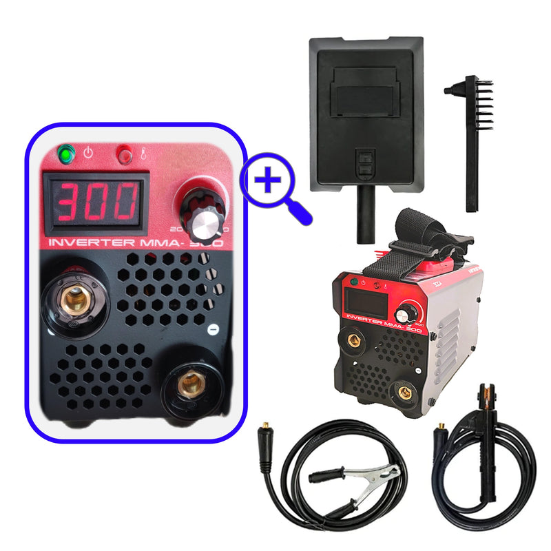 PRIMAVARA-OFERTELOR *PROMO* Pret B2B pentru Retail - DORELL® ALEGE Aparat Sudura CU ELECTROD, Invertor Electronic, REGLAJ FIN AMP300, ECRAN LCD COLOR