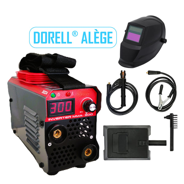 DORELL® ALEGE Aparat Sudura MMA-300A, Invertor Electronic, + Masca Sudura Automata Cristale Lichide