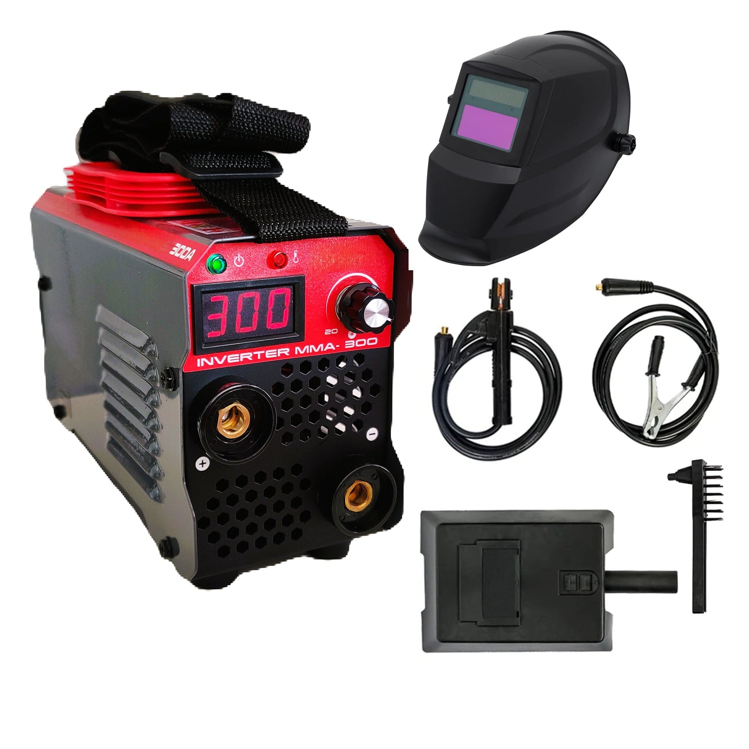 *PROMO* DORELL® ALEGE Aparat Sudura MMA-300A, Invertor Electronic, + Masca Sudura Automata Cristale Lichide