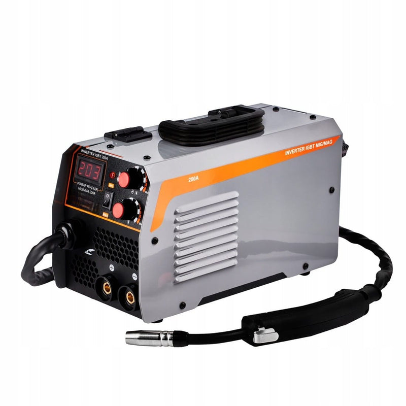 *PROMO* Aparat sudura cu sarma VOKNER 1872, MIG-MAG/MMA, 200A, gri, Accesorii incluse