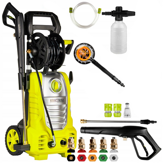 Aparat de spalat cu presiune KRAFTSON % Import Polonia %  423, 2500W, 5L/min, Accesorii incluse