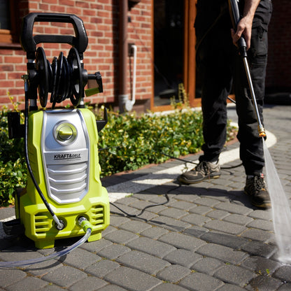 SEZONUL-OFERTELOR la Aparat de spalat cu presiune KRAFTSON % Import Polonia %  423, 2500W, 5L/min, Accesorii incluse