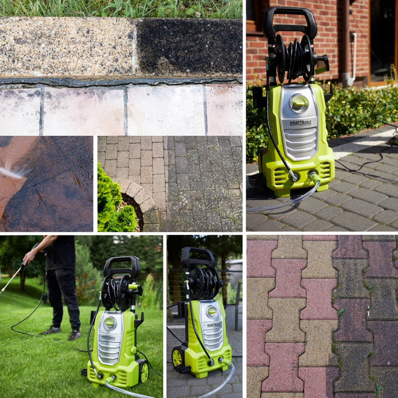 Aparat de spalat cu presiune KRAFTSON % Import Polonia %  423, 2500W, 5L/min, Accesorii incluse