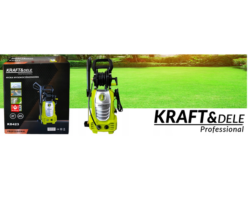 *OFERTELE-IEPURASULUI* Aparat de spalat cu presiune Kraft&Dele KD423, 2500W, 5L/min, Accesorii incluse