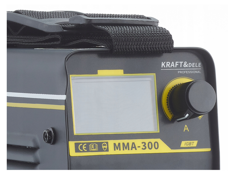 Aparat de sudura MMA Kraft&Dele KD1868, 300A, ecran LCD, tehnologie IGBT, Antistick
