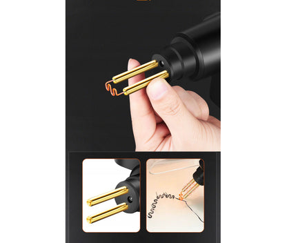 Aparat sudura plastic Kraft&Dele KD865, 120W, Extra accesorii incluse