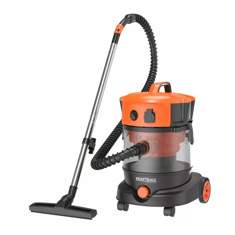 Aspirator umed uscat industrial fara sac POLSKI K5156, 1400W, 25L