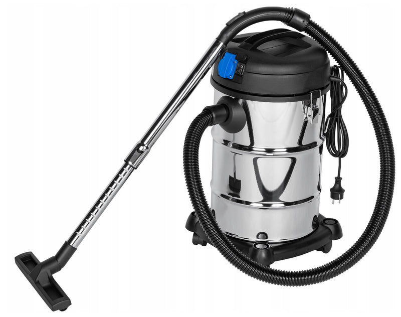 Aspirator umed uscat Kraft&Dele KD484, 1400W, 30L, cu priza scule