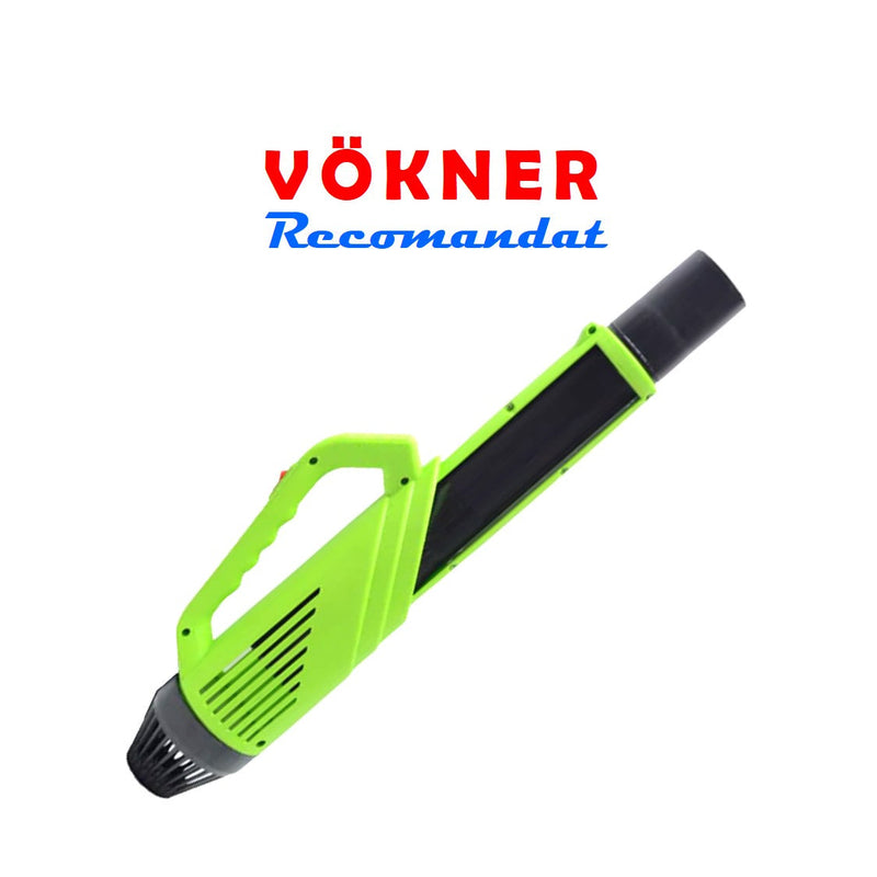 SET VÖKNER ATOMIZOR + VERMOREL 16 Litri, Electric cu Acumulator, Electric+Manual (2-in-1) VERDE, tija extensibila 1 metru - VÖKNER Recomandat