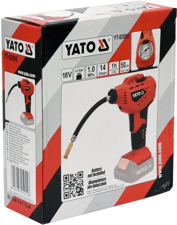 *BLACK-FRIDAY* Accesoriu compresor de umflat Yato YT-82895, fara acumulatori si incarcator