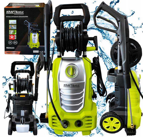 BLACK-FRIDAY Aparat de spalat cu presiune Kraft&Dele KD423, 2500W, 5L/min, Accesorii incluse