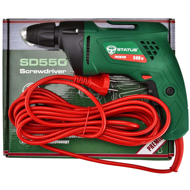 SEZONUL-OFERTELOR la Bormasina Status SD550, functie control turatii, 500W, 4200RPM