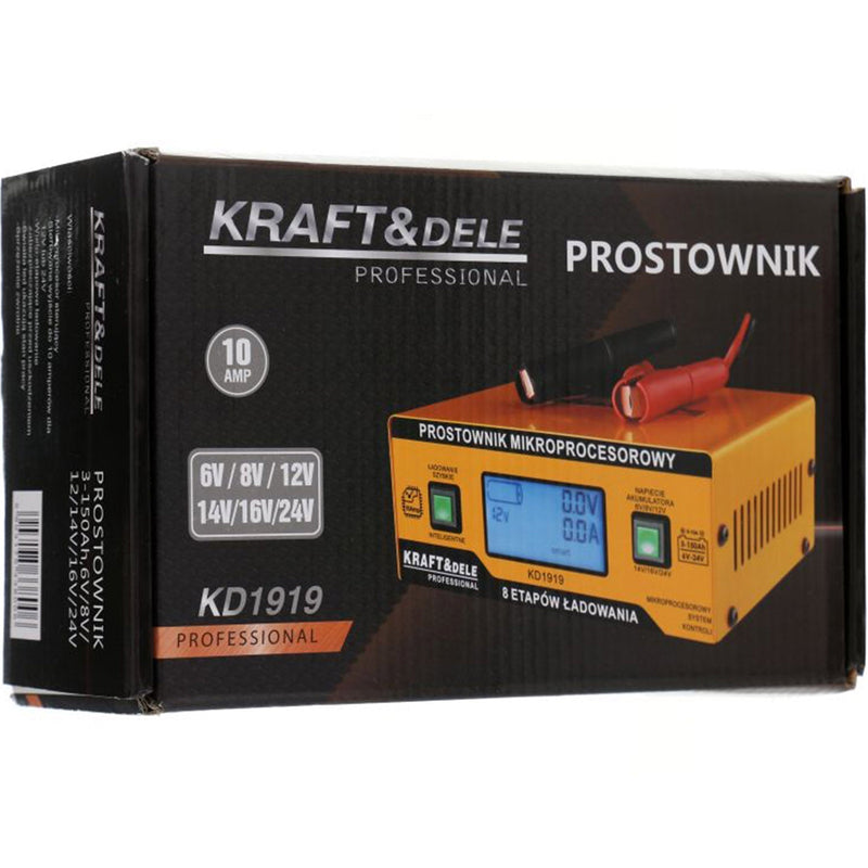 BLACK-FRIDAY *BuZZ* Redresor auto Kraft&Dele KD1919, 3-150Ah, profesional