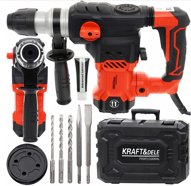 *BLACK-FRIDAY* Ciocan rotopercutor Kraft&Dele KD1735, 6J, 2700W, 870RPM, 2200BPM