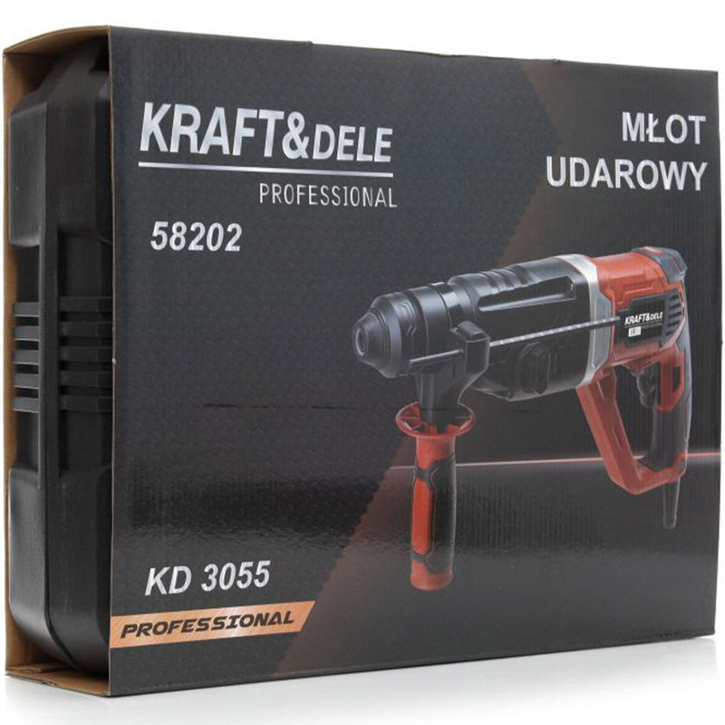 BLACK-FRIDAY Ciocan rotopercutor Kraft&Dele KD3055, 2700W, 5J, 1100RPM, 4950BPM