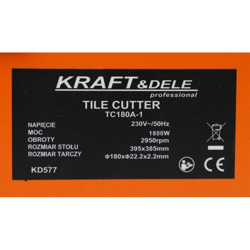 SEZONUL-OFERTELOR la Circular cu masa Kraft&Dele KD577, 1800W, 2950Rpm