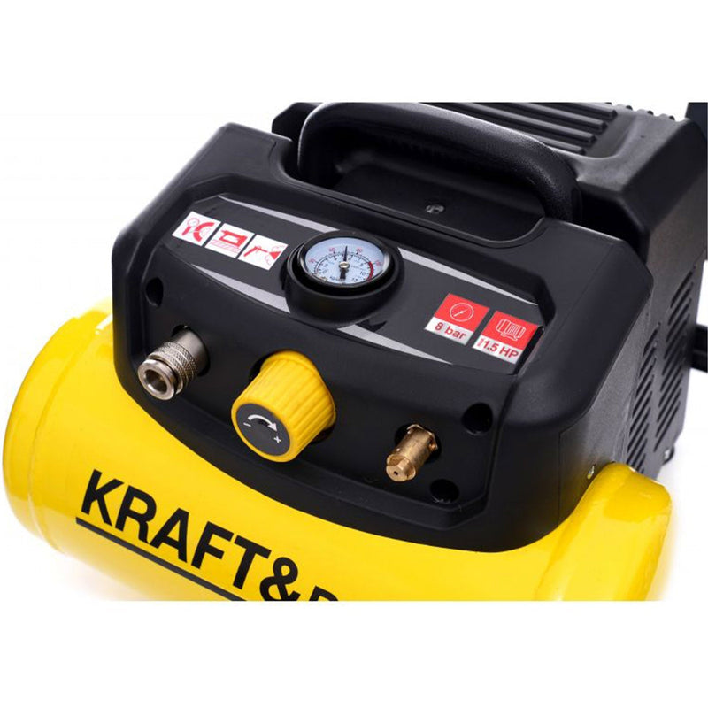 *BLACK-FRIDAY* Compresor aer Kraft&Dele KD1415, 6L, 1.5CP, 8Bar, 180/min, profesional