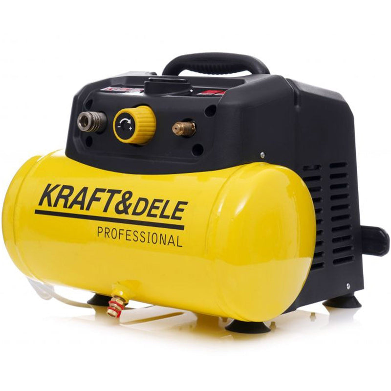 *BLACK-FRIDAY* Compresor aer Kraft&Dele KD1415, 6L, 1.5CP, 8Bar, 180/min, profesional