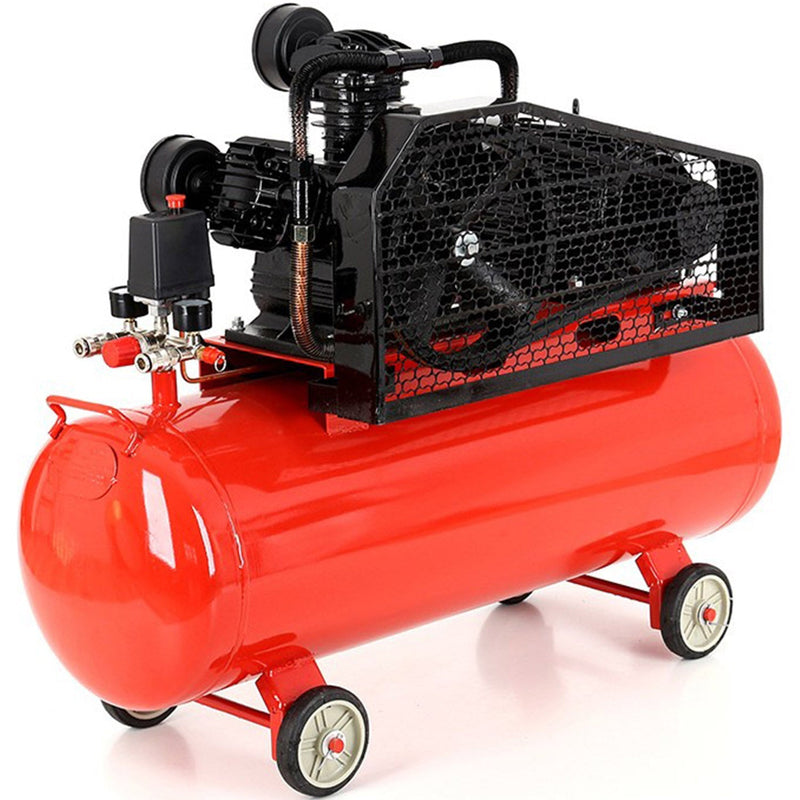 SEZONUL-OFERTELOR la Compresor aer Kraft&Dele KD405, 100L, motor 4.1kW trifazat, 8Bar, 650/min, 3 pistoane