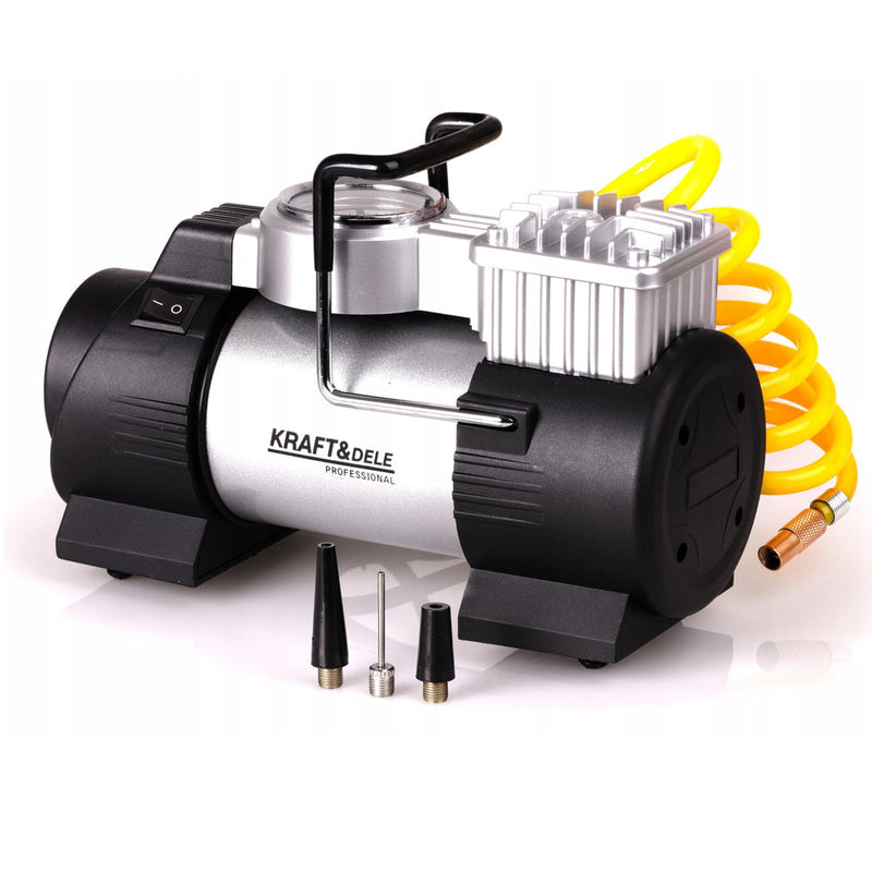 *BLACK-FRIDAY* Compresor aer auto Kraft&Dele KD1468, 12V, 190W, debit aer 40l/min