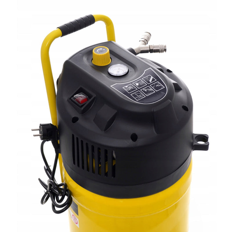 *BLACK-FRIDAY* Compresor aer fara ulei 1417, 30L, 230V, 1500W, 10Bar, 240L/min, silentios