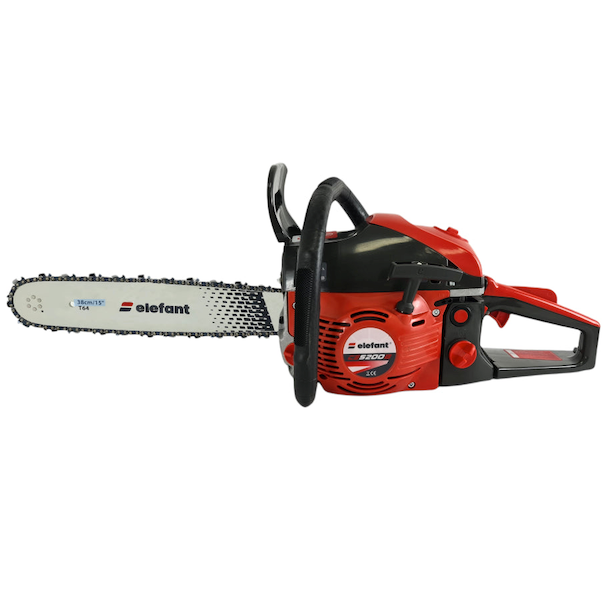 BLACK-FRIDAY Drujba Elefant CS5200B, 4.9CP, 2 timpi, lama 38cm, Accesorii incluse