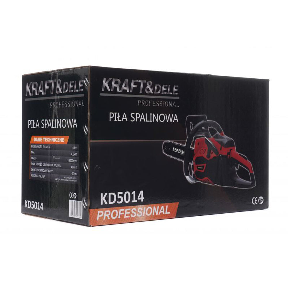 *BLACK-FRIDAY* Drujba Kraft&Dele KD5014, 4.3CP, lama 40cm, Accesorii incluse