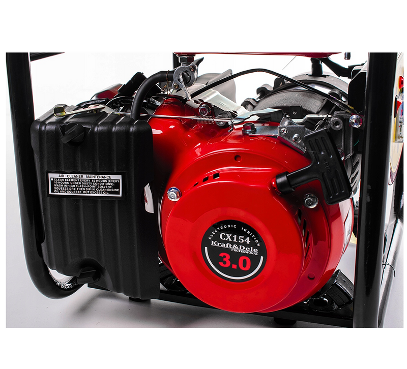 *BLACK-FRIDAY* Generator curent Kraft&Dele KD110, 230V, 3CP, 4 timpi, AVR, Accesorii incluse