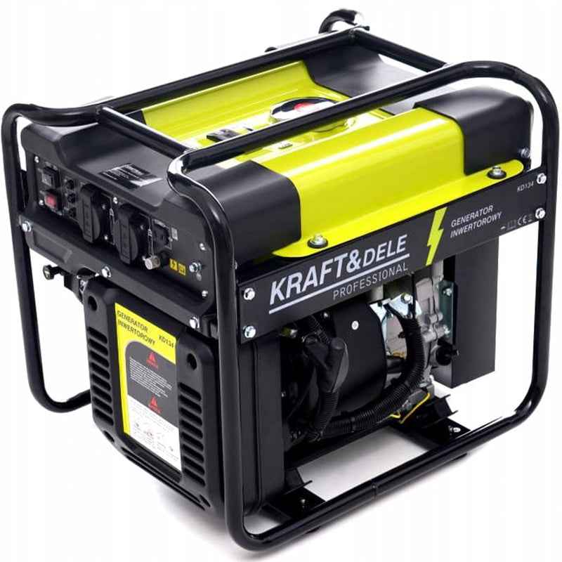 SEZONUL-OFERTELOR la Generator curent Kraft&Dele KD134, 230V, 7CP, 4 timpi, stabilizator tensiune (AVR)