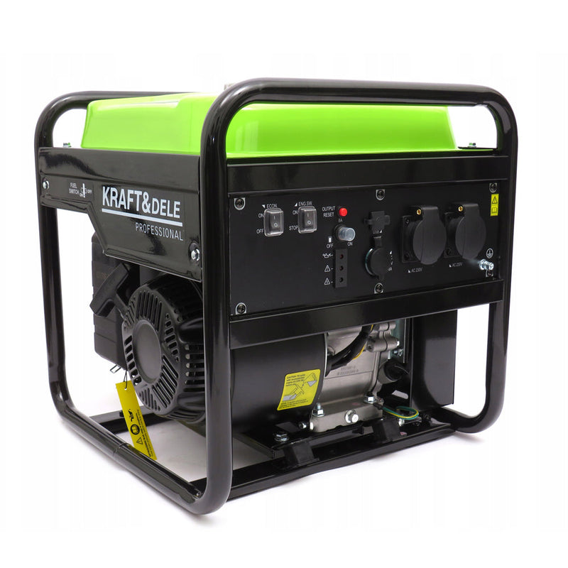 *BLACK-FRIDAY* Generator curent Kraft&Dele KD687, 230V, 4 timpi, stabilizator tensiune (AVR)