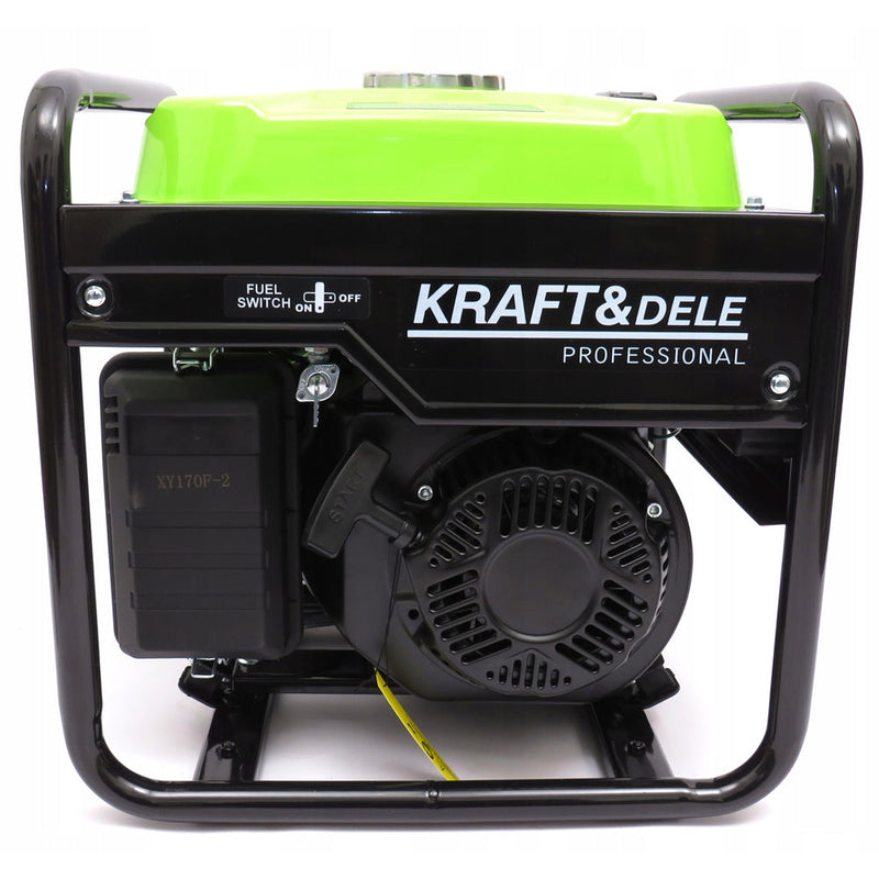 SEZONUL-OFERTELOR la Generator curent Kraft&Dele KD687, 230V, 4 timpi, stabilizator tensiune (AVR)