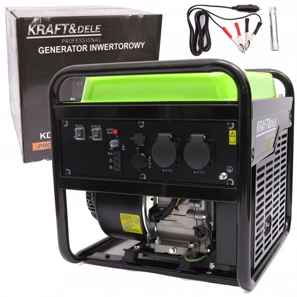 BLACK-FRIDAY Generator curent Kraft&Dele KD687, 230V, 4 timpi, stabilizator tensiune AVR