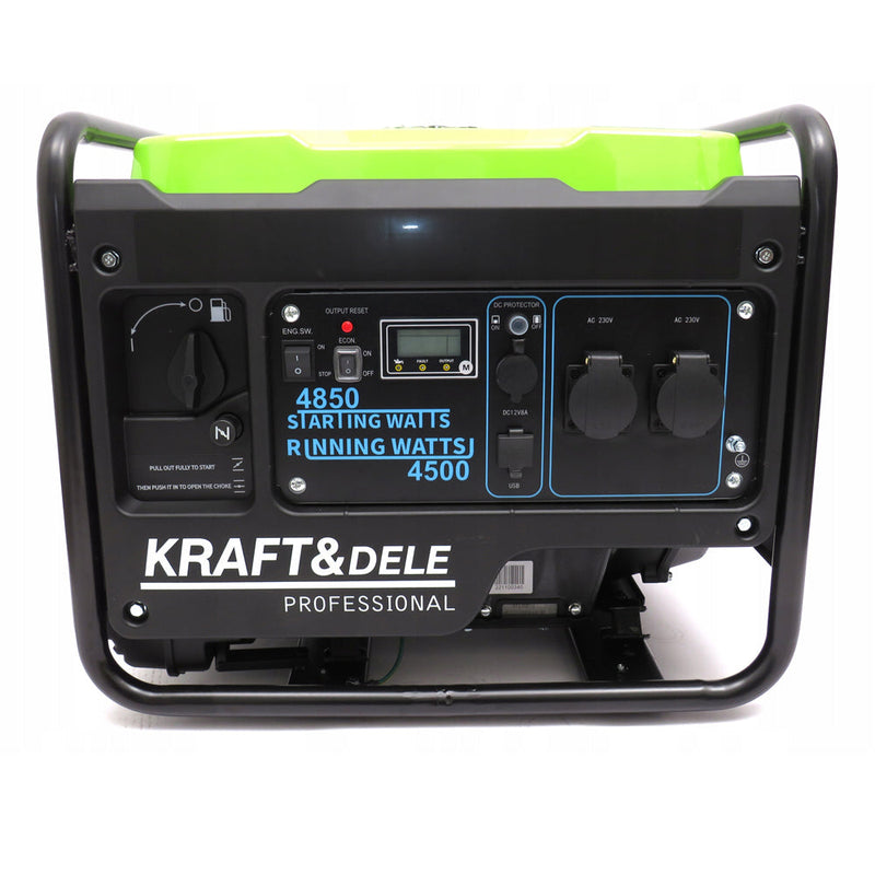 *BLACK-FRIDAY* Generator curent Kraft&Dele KD688, 230V, 4 timpi, stabilizator tensiune (AVR)