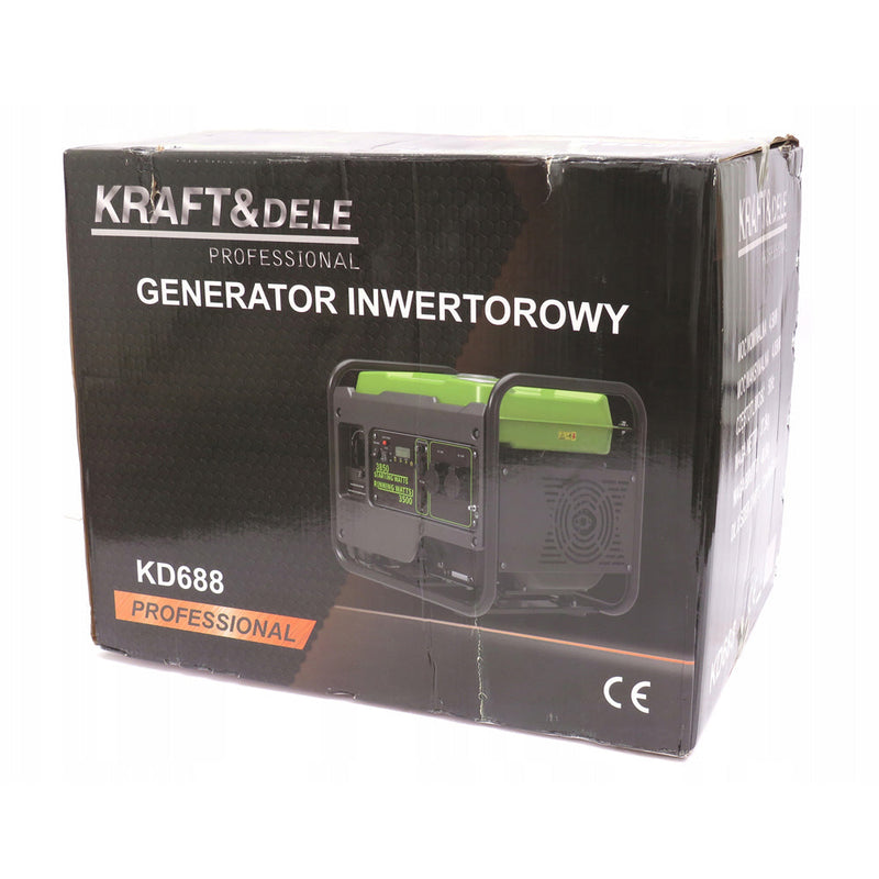 SEZONUL-OFERTELOR la Generator curent Kraft&Dele KD688, 230V, 4 timpi, stabilizator tensiune (AVR)