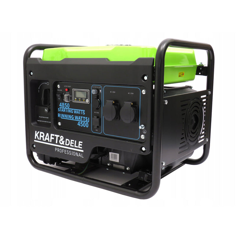 SEZONUL-OFERTELOR la Generator curent Kraft&Dele KD688, 230V, 4 timpi, stabilizator tensiune (AVR)