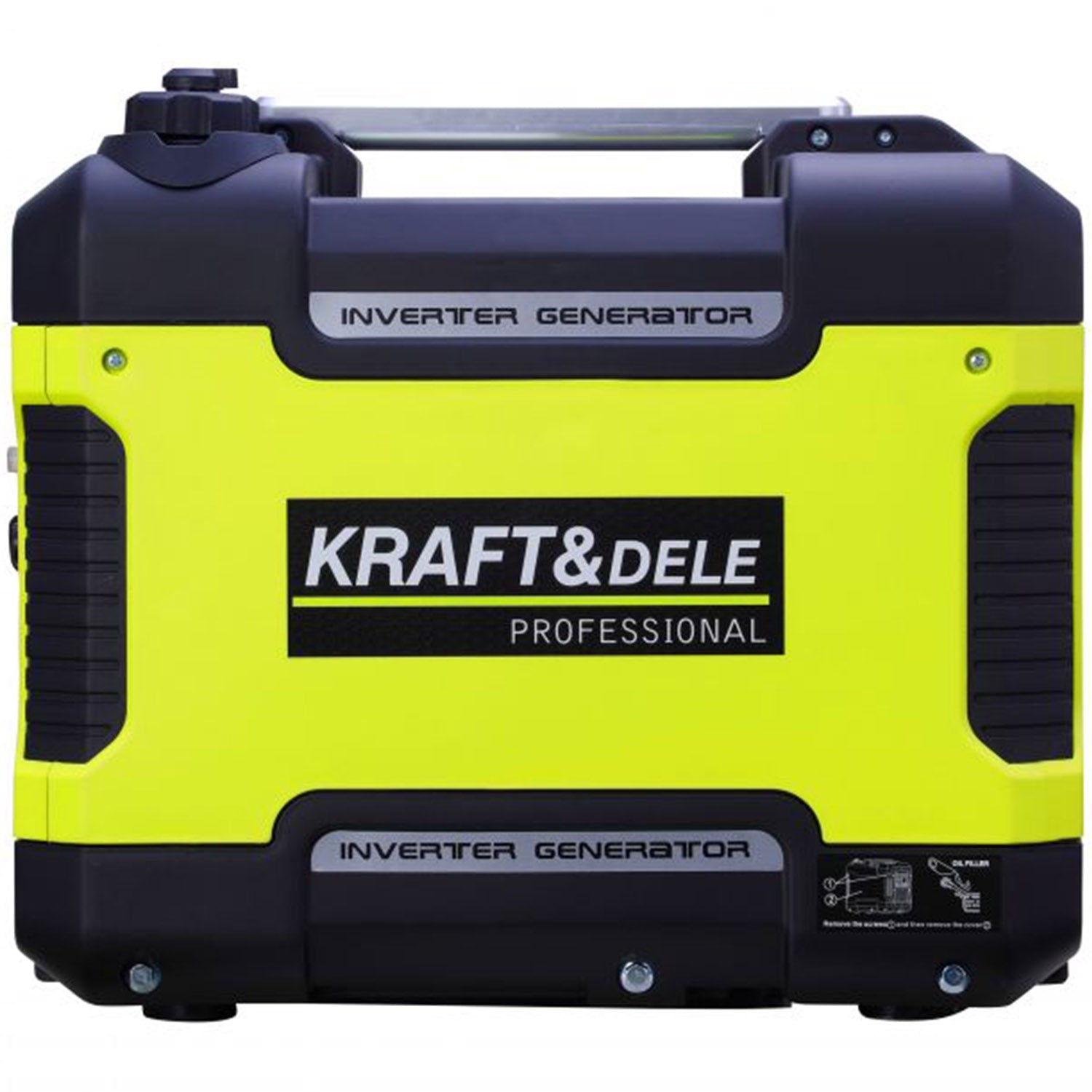 BLACK-FRIDAY Generator curent silentios Kraft&Dele KD133, 230V, 3CP, stabilizator tensiune AVR