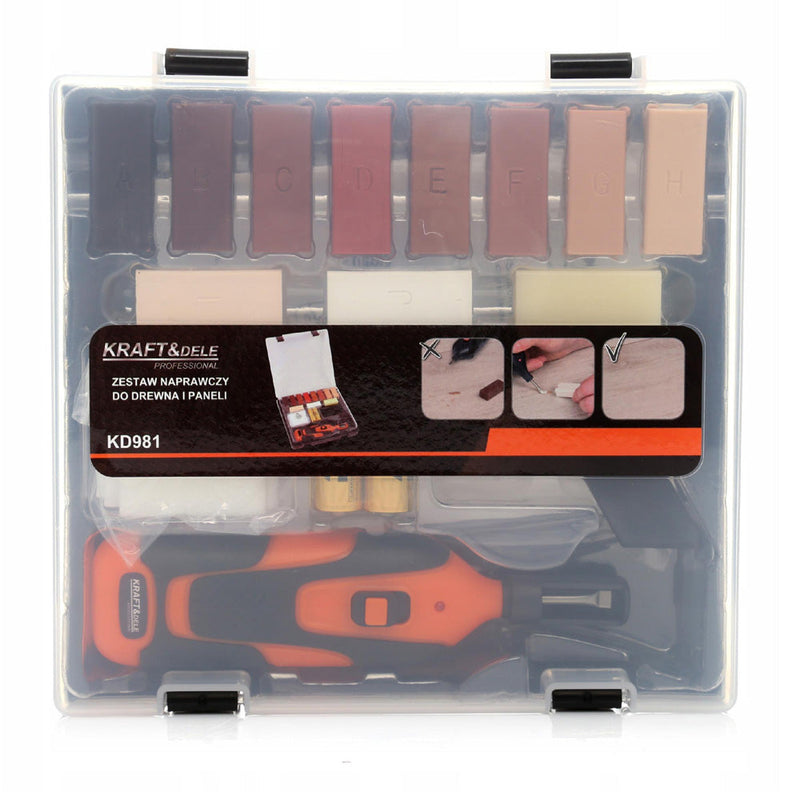 BLACK-FRIDAY Kit reparare mobila 18 elemente Kraft&Dele KD981, 3W