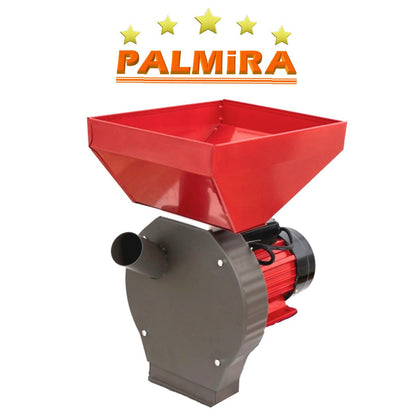 BLACK-FRIDAY Moara cereale si stiuleti 2 in 1 PALMiRA, 3.9KW, cu ciocanele pentru uruiala si malai