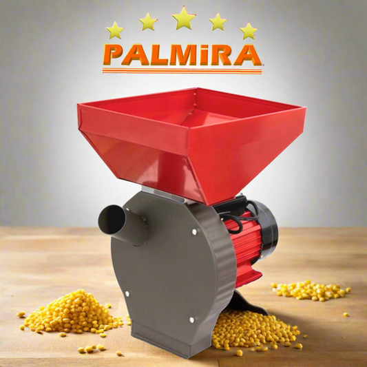 BLACK-FRIDAY Moara cereale si stiuleti 2 in 1 PALMiRA, 3.9KW, cu ciocanele pentru uruiala si malai