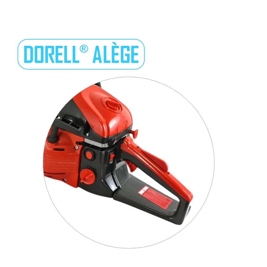 BLACK-FRIDAY *PROMO* Super Drujba DORELL® ALEGE RedPower 5250, 4.5CP, 52CC, lama 40 cm , accesorii incluse