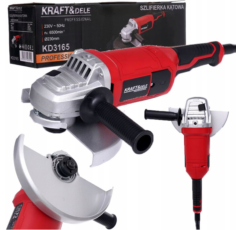 *BLACK-FRIDAY* Polizor unghiular / flex Kraft&Dele KD3165, 29500W, 6500 RPM, disc 230mm