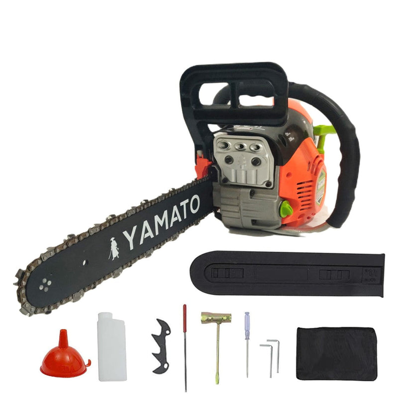 *BLACK-FRIDAY* Set Motoferăstrău YAMATO GT5800 + SECURE DE MÂNĂ, 5kW, lama 40cm