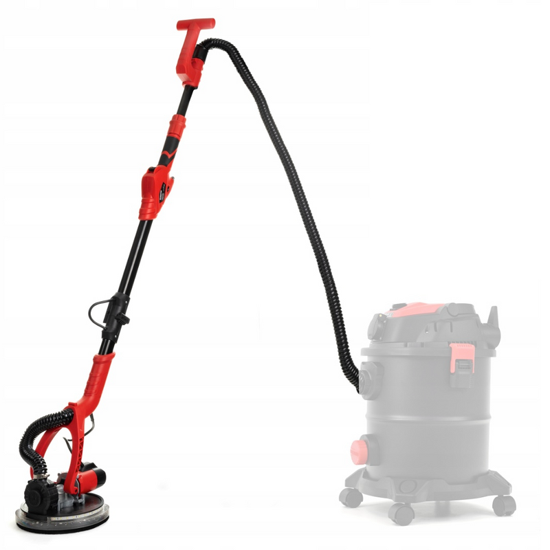*BLACK-FRIDAY* Set Slefuitor pereti cu aspirator si iluminare LED Kraft&Dele KD1740, 1460W, 225mm + Aspirator umed uscat industrial Kraft&Dele KD472, 2500W, 30L, cu priza scule