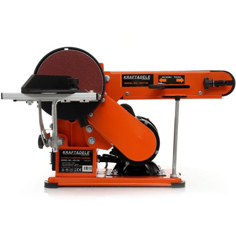 SEZONUL-OFERTELOR la Slefuitor cu curea de masa KRAFTSON % Import Polonia %  1730, 600W, 1450RPM, 100x914mm